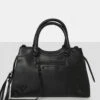 The Willa Black Zip Detail Tote Bag -LoafLuxe Shop 0003 2d8dec47 bdf3 47f3 8e3a 64b1f13d342e