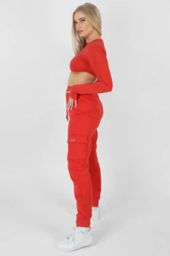 Cargo Joggers Red -LoafLuxe Shop 01.12.pt2 796 32886264 4c15 4cf8 b999 cc193b8cc5d5