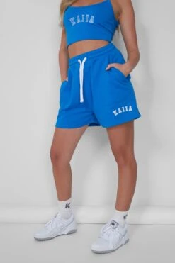 Kaiia Sweat Shorts Cobalt Blue -LoafLuxe Shop 05.07rebekah1248