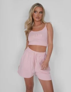 Kaiia Sweat Shorts Soft Pink -LoafLuxe Shop 05.07rebekah1408 b0dbd8ab e291 485c b1fe 728b7d308891