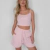 Kaiia Sweat Shorts Soft Pink -LoafLuxe Shop 05.07rebekah1420 444363ec a985 446c 8865 8141337b4da9