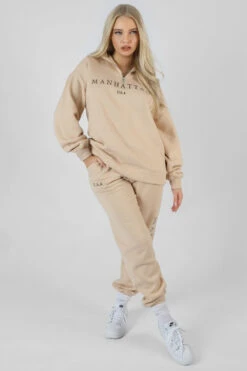 Manhattan Slogan 90S Joggers Stone -LoafLuxe Shop 07.01 569 e61f6a9d bfd6 4a7f 974b 236af3e26925