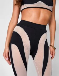 Mesh Illusion Insert Leggings Black 12 Mesh Illusion Insert Leggings Black -LoafLuxe Shop 08.06annabel0013copy2