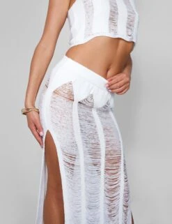 Ladder Detail Sleeveless Vest Top White -LoafLuxe Shop 08.06annabel0532 0373e6fe f5e4 4ae2 b817 edd06a267bf2