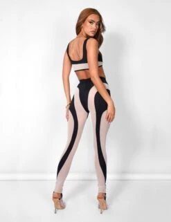 Mesh Illusion Insert Leggings Black 13 Mesh Illusion Insert Leggings Black -LoafLuxe Shop 08.06annabel0801copy2