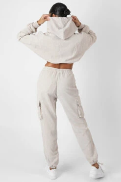 Cord Pocket Detail Joggers Ecru -LoafLuxe Shop 08.11 1818 234fd53e 5bfa 4a53 801b c0a530dc536a