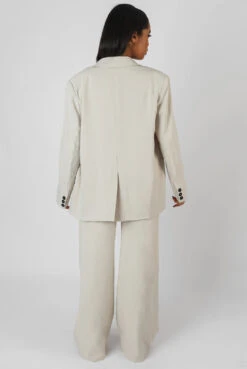 Relaxed Blazer Stone -LoafLuxe Shop 09.02 1021