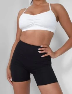 Public Desire Thick Waistband Cycling Shorts Black -LoafLuxe Shop 09.06carmen2473copy