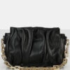 The Effia Black Chain Strap Shoulder Bag -LoafLuxe Shop 10.03bags0041