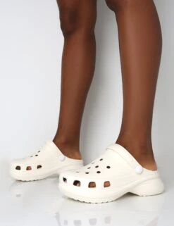 Frenzy Ecru Rubberised Sling Back Closed Toe Clog Sandals -LoafLuxe Shop 10 a4c88b5d 29a6 4011 b7c0 327ecef793a4