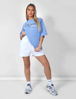 Santa Monica Oversized T-Shirt Bluebell