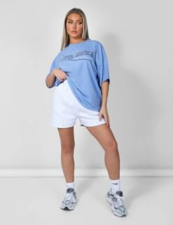 Santa Monica Oversized T-Shirt Bluebell -LoafLuxe Shop 12.041573