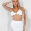 Strappy Knitted Bralet Top Ivory -LoafLuxe Shop 12.042189copy