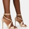 Moana Champagne Satin Cross Over Strap Square Toe Stiletto Heels -LoafLuxe Shop 1 c9f5e17b af2e 4cd1 9c5b bdf53a6ff3ba