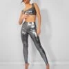 Metallic Legging Silver -LoafLuxe Shop 1leggings