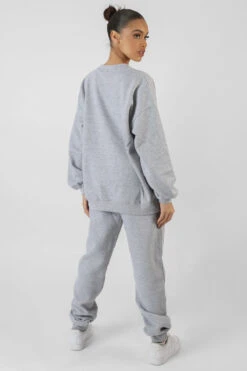 Oversized Fit Denver Print Seam Detail Joggers Grey -LoafLuxe Shop 24.11 495 1bcc596e 827f 441c b493 8f8c39919a40