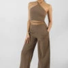 High Waist Wide Leg Trouser Taupe -LoafLuxe Shop 24.11 850 004e9f09 5b51 44a6 8cef 4ec769f6ab9d