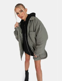 Padded Oversized Shacket Slate -LoafLuxe Shop 2 fe29a934 412d 4656 8f78 5954c429828e