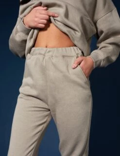 90S Oversized Joggers Khaki -LoafLuxe Shop 33333484