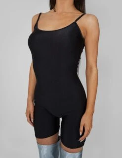 Second Skin Cami Unitard Playsuit Black -LoafLuxe Shop 3 93700672 8d97 4ccb 85d3 c6c26a7e686e