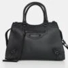 The Willa Black Matte Croc Zip Detail Tote Bag -LoafLuxe Shop 3 fb09cd84 0370 4915 9b5a b060de01028a