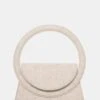 The Top Handle Natural Linen Circlur Handle Grab Bag -LoafLuxe Shop 4 3f42bcde 164e 4cea bd37 c185827fc653