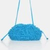 The Ausha Blue Chenille Clutch Bag -LoafLuxe Shop 5 6fddda5a 86b8 400f b901 612eb38be55e