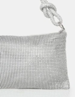 The Lillia Silver Diamante Bag -LoafLuxe Shop 5 d4a95d8f c839 4c8b bbb6 4cd6616c1d50