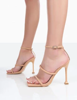 Kallipo Wide Fit Nude Pu Strappy Square Toe Heels 9 Kallipo Wide Fit Nude Pu Strappy Square Toe Heels -LoafLuxe Shop 771A0220 5978d801 4143 4908 a31d 74511a04ec3a