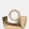 The Rae Gold Circlur Handle Grab Bag -LoafLuxe Shop 771A2149copy