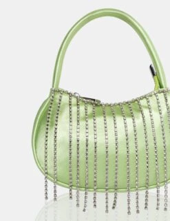 The Sia Soft Green Satin Diamante Trim Mini Bag -LoafLuxe Shop 771A2189 c188c0e0 171c 46ba b04d c4af4a1641ff