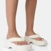 Havana Ecru Towelling Flip Flop Chunky Platform Sandals -LoafLuxe Shop 771A3458 4441b6b3 0dd1 4d98 9424 f17fb76840e9