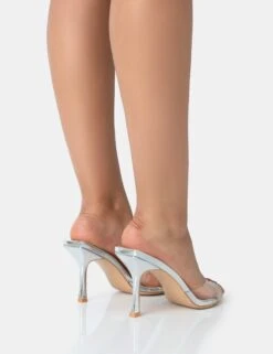 Zug Silver Mirror Perspex Pointed Toe Stiletto Mid Heels -LoafLuxe Shop 771A3491 8e153ec1 3c59 4edc ba50 36175efe1d8f