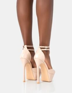 Vortex Nude Patent Platform Barely There Pointed Toe Stiletto Heels 9 Vortex Nude Patent Platform Barely There Pointed Toe Stiletto Heels -LoafLuxe Shop 771A3534 0a272303 8c1b 4e12 b91d a6af2bb0f5e5