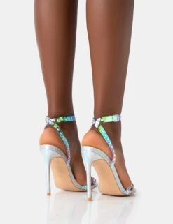 Dolly Silver Holographic Strappy Round Toe Stiletto Heels 9 Dolly Silver Holographic Strappy Round Toe Stiletto Heels -LoafLuxe Shop 771A4471 352a11a2 14b5 4589 a035 5cebe58f19aa