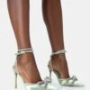 Midnight Sage Satin Wrap Around Diamante Bow Pointed Toe High Heels -LoafLuxe Shop 771A4663 24292b26 4c85 4ab8 a227 5b564d5ee8ad