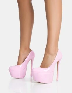 Stargaze Baby Pink Patent Extreme Court Stiletto Heels -LoafLuxe Shop 771A5469 30aca70d 84f6 4419 a67f 77a18db02309