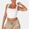 SEAM DETAIL KNITTED CORSET TOP WHITE -LoafLuxe Shop 771A6711 bbde5ddf 0c25 46e6 8a54 001f971324e1