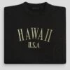 Hawaii Embroidered Sweatshirt Black -LoafLuxe Shop 771A7058copycopy