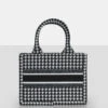 The Arley Canvas Black Mini Tote Bag -LoafLuxe Shop 771A7806copy