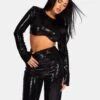 Ultimate Sequin Underbust Top Black -LoafLuxe Shop 771A97481Feb232017copy
