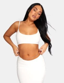 Strappy Low Waist Midaxi Dress White -LoafLuxe Shop 771A99251Feb232017copy