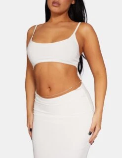 Strappy Low Waist Midaxi Dress White -LoafLuxe Shop 771A99431Feb232017copy