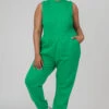 Curve 90S Oversized Joggers Green -LoafLuxe Shop CJOG00051