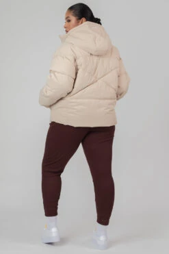 Curve Ultimate Puffer Stone -LoafLuxe Shop COUT00333