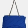 The Laina Blue Nylon Tote Bag -LoafLuxe Shop IMG 0973