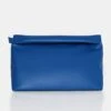 The Aria Cobalt Folded Detail Clutch Bag -LoafLuxe Shop IMG 1011