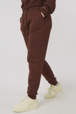 Oversized Fit Seam Front 90S Joggers Chocolate -LoafLuxe Shop MJOG00108 MSWE00068 0243