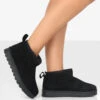 Flurry Black Faux Suede Ultra Mini Ankle Boots -LoafLuxe Shop PDECOMTEMPLATE2copy2 16d10202 0412 41fc 9535 0168ac8db9c1