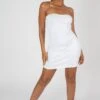 Bandeau Dress White -LoafLuxe Shop StudioSession 090 2